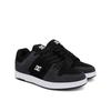 Skateschuh DC SHOES "Manteca 4 S", Gr. 7,5(40), grau (grau, schwarz, weiß), 53.02% Leder, 46.98% Synthetikmaterial, Schuhe