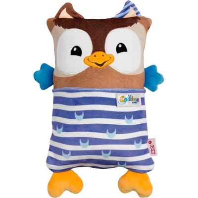 Kuscheltier NICI "Cosidoos, Eule mit Wendefunktion 30x20 cm", braun, Plüschfiguren, KinderB:20cm H:30cm L:11cm, Polyester, B:20cm H:30cm L:11cm