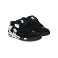Sneaker DC SHOES "DC Command", Gr. 8,5(41), schwarz-weiß (schwarz, weiß), 50.46% Leder, 49.54% Synthetikmaterial, Schuhe