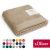 Handtuch S.OLIVER "s.Oliver, Premium Qualität, 600 gr/m², auch als Sets erhältlich", beige, B:50cm L:100cm, Walkfrottier, Obermaterial: 100% Baumwolle, Handtücher (Packung), große Farbauswahl, auch als Duschtuch, Waschhandschuh, Gästetuch