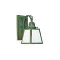 Longshore Tides Alaurah 1 - Light Outdoor Wall Lantern Glass | 9 H x 4.75 W x 7.63 D in | Wayfair 4CC48E2480584AADA660A72D0AAE39B0