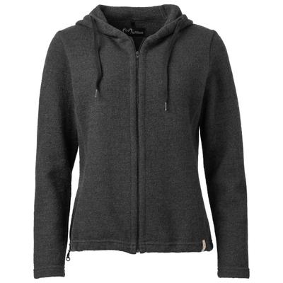 Mufflon - Women's Kalea - Merinohoodie Gr XXL schwarz/grau Image