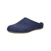 Hausschuh HAFLINGER "Haflinger Hausschuhe Filz", Damen, Gr. 40, blau (jeans), Filz, casual, Schuhe