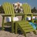 POLYWOOD® South Beach Casual Chair in Black | 42.5 H x 26.5 W x 29 D in | Wayfair SBD16BL