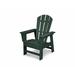 POLYWOOD® South Beach Adirondack Chair Plastic in Green | 31.5 H x 21.5 W x 23 D in | Wayfair SBD12GR