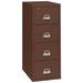 FireKing Fireproof 6-Drawer Vertical File Cabinet Metal/Steel in Brown | 52.75 H x 17.75 W x 31.5625 D in | Wayfair 4-1831-C (brown) (w/ E-Lock)