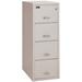 FireKing Fireproof 4-Drawer Vertical File Cabinet Metal/Steel in Gray | 56.1875 H x 19 W x 31.1875 D in | Wayfair