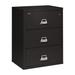 FireKing Fireproof 3-Drawer Lateral Filing Cabinet Metal/Steel in Black | 40.25 H x 37.5 W x 22.125 D in | Wayfair 3-3822-C (black)