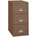 FireKing Fireproof 3-Drawer Vertical Filing Cabinet Metal/Steel in Brown | 29.5 H x 19 W x 31.1875 D in | Wayfair 3-2144-2 (taupe) (w/ 3006 Lock)