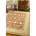 White 24 x 0.5 in Area Rug - Charlton Home® Braxtan Sik Road Hand-Tufted Wool Ivory Area Rug Wool | 24 W x 0.5 D in | Wayfair