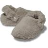 Hausschuh CROCS "Classic Cozzy Slipper T", Kinder, Gr. 22, braun, Croslite, Textil, casual, Schuhe, Pantoffel, Clog mit Riemen