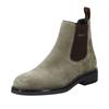 Chelseaboots GANT "Prepdale", Herren, Gr. 45, grau (taupe), Veloursleder, elegant, Schuhe, mit weicher Lederinnensohle