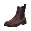 Stiefelette LEGERO "Legero Stiefelette Veloursleder/Textil", Damen, Gr. 42, rot, Veloursleder, Textil, casual, Schuhe