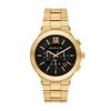 Chronograph MICHAEL KORS "BILLIE", gelbgoldfarben, Armbanduhren, Herren, Quarzuhr, Armbanduhr, Herrenuhr, Edelstahlarmband, analog, Tag
