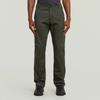 Chinohose G-STAR "Mosa Straight Chino", Herren, Gr. 30, Länge 34, grau (asfalt), Web, Obermaterial: 97% Baumwolle, 3% Elasthan, unifarben, casual, straight fit lang, Hosen, mit geradem Bein