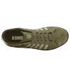 Sneaker K-SWISS "COURT TIEBREAK II SDE", Gr. 44, burnt olive, schwarz coffee, alfalfa, Leder, sportlich, Schuhe