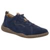 Slipper JOSEF SEIBEL "Wynona 01", Damen, Gr. 38, blau (dunkelblau), Veloursleder, casual, Schuhe, Schnürschuh, Komfortschuh mit Wechselfußbett und Weite G