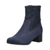 Stiefelette CAPRICE "Caprice Stiefelette Veloursleder", Damen, Gr. 39, blau (navy), Veloursleder, casual, Schuhe