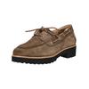 Mokassin PAUL GREEN "Paul Green Halbschuhe Veloursleder", Damen, Gr. 40, erde, Veloursleder, casual, Schuhe