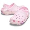Clog CROCS "Classic Star Sparkle Clog T", Kinder, Gr. 24, rosa, Croslite, Glitzer, casual, Schuhe, Freizeitschuh, Sandale mit coolem Motiv