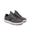 Skateschuh DC SHOES "DC Astrix S", Gr. 11(44,5), grau (grau, schwarz), 61.35% Leder, 38.65% Synthetikmaterial, Schuhe