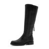 Stiefel GABOR, Damen, Gr. 38,5, Varioschaft, schwarz, Kalbsleder, Textil, unifarben, klassisch, Schuhe, Blockabsatz, Langschaftstiefel mit Best Fitting-Ausstattung