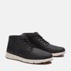 Schnürboots TIMBERLAND "PARKER STREETMID LACE UP SNEAKER", Gr. 50, schwarz (schwarz full grain), Leder, sportlich, Schuhe, Winterstiefel, Schnürstiefel, Winterschuhe