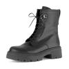 Schnürstiefelette GABOR, Damen, Gr. 38, schwarz, Kalbsleder, unifarben, Schuhe, Blockabsatz, Schnürboots mit Best Fitting-Ausstattung