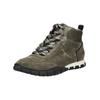 Sneaker PAUL GREEN "Paul Green Sneaker Veloursleder", Damen, Gr. 41, grün (olive), Veloursleder, casual, Schuhe