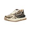 Sneaker BLOWFISH "Blowfish Sneaker Lederimitat/Textil", Damen, Gr. 38, schwarz (braun, schwarz), Lederimitat, Textil, casual, Schuhe