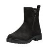 Stiefelette CAPRICE "Caprice Stiefelette Veloursleder", Damen, Gr. 42, schwarz, Veloursleder, casual, Schuhe
