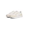 Keilsneaker TOMMY HILFIGER "CASUAL FASHION RUNNER LTR", Damen, Gr. 40, beige (beige, weiß), Nappaleder, sportlich, Schuhe, Freizeitschuh, Halbschuh, Schnürschuh mit TH-Hardcover-Logo