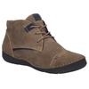 Schnürboots JOSEF SEIBEL "Fergey 43", Damen, Gr. 41, braun, Leder, casual, Schuhe, Boots, Komfortschuh mit Wechselfußbett aus Leder