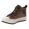 Sneaker CONVERSE "CHUCK TAYLOR ALL STAR MALDEN STREET WATERPROOF BOOT", Gr. 37,5, grounded, schwarz, by the campfire, Synthetik, sportlich, Schuhe, wasserddicht