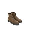 Schnürstiefelette MARC O'POLO "RONY", Herren, Gr. 43, grau (taupe), Veloursleder, unifarben, klassisch, Schuhe, Schnürboots, Casusal-Boots mit Memory Foam-Ausstattung