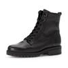 Schnürstiefelette GABOR "PISA", Damen, Gr. 35, schwarz, Kalbsleder, unifarben, klassisch, Schuhe, in Komfortweite G (= weit)