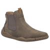 Chelseaboots JOSEF SEIBEL "Wynona 04", Damen, Gr. 38, grau (taupe), Leder, casual, Schuhe, Boots, Schlupfschuh, Komfortschuh mit Wechselfußbett und Weite G
