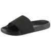 Pantolette TOMMY HILFIGER "TUMBLE HILFIGER POOL SLIDE", Herren, Gr. 46, schwarz, Synthetik, sportlich, Schuhe, Poolslide, Schlupfschuh, Schlappen mit breiter Bandage