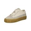 Plateausneaker SNEAKY STEVE "Sneaky Steve Sneaker Textil", Gr. 45, weiß (sanftes weiß), Textil, casual, Schuhe