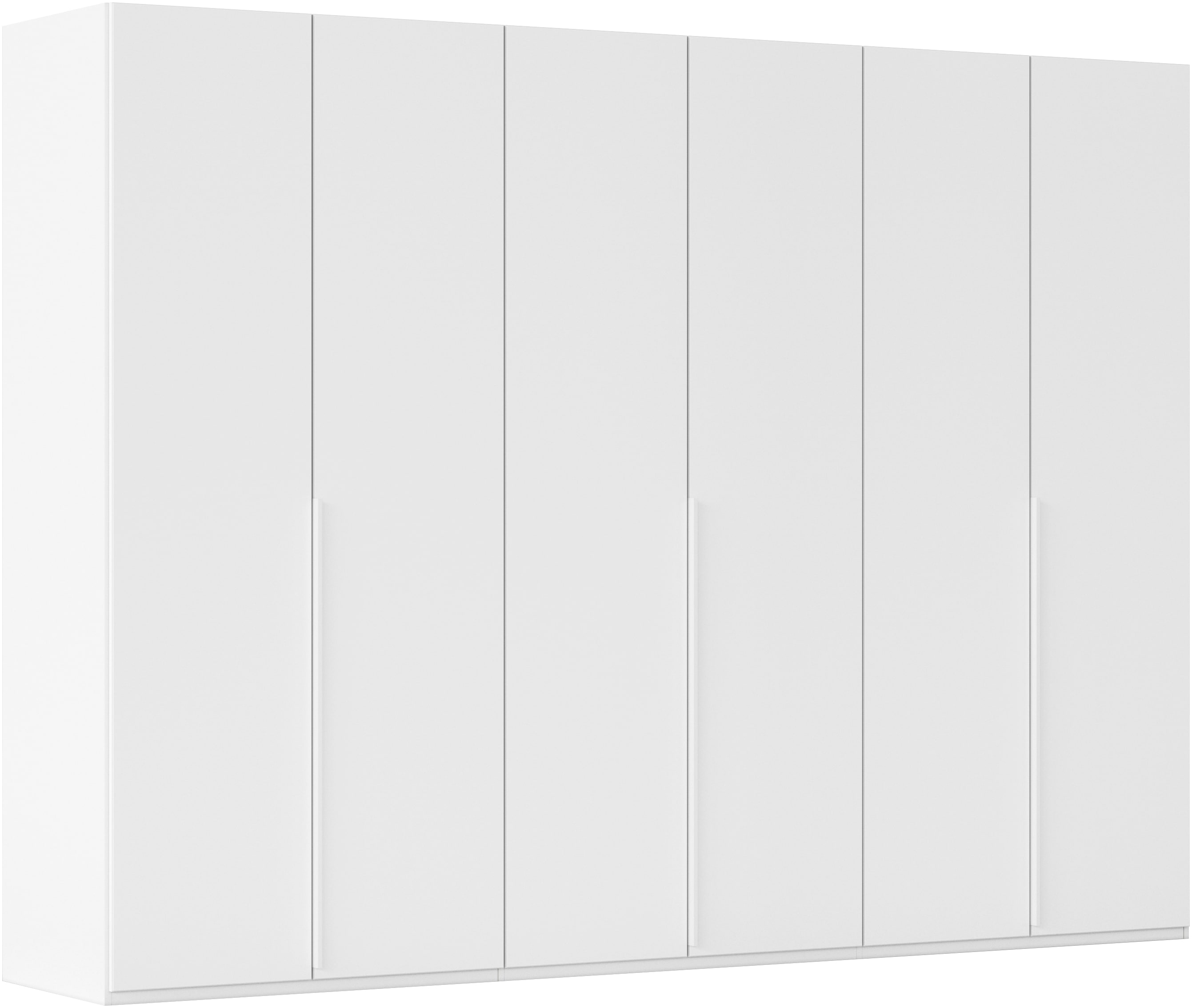 Kleiderschrank "Schrank Garderobe Ankleide Schlafzimmer Flur SERINA Eyecatcher", weiß (alpinweiß, weiß mattglas), B:301cm H:223cm T:61cm, Holzwerkstoff, LEGER HOME BY LENA GERCKE, Schränke, in 6 Breiten (101 - 401 cm) mit Front Glas oder Dekor MADE... Image