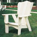 Uwharrie Chair Plantation Adirondack Chair in Red | 47 H x 35 W x 36 D in | Wayfair 3011-041-Distressed