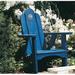 Uwharrie Chair Original Adirondack Chair, Wood in Green | 31.5 H x 22 W x 26 D in | Wayfair 1061-024-Wash