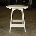 Uwharrie Chair Original Wood Outdoor Side Table Wood in White | 24 H x 22 W x 22 D in | Wayfair 1041-071-Wash
