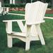 Uwharrie Chair Plantation Adirondack Chair in Red | 47 H x 35 W x 36 D in | Wayfair 3011-042-Distressed