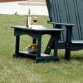 Uwharrie Chair Plantation Wood Outdoor Side Table Wood in Yellow | Wayfair 3040-073-Distressed