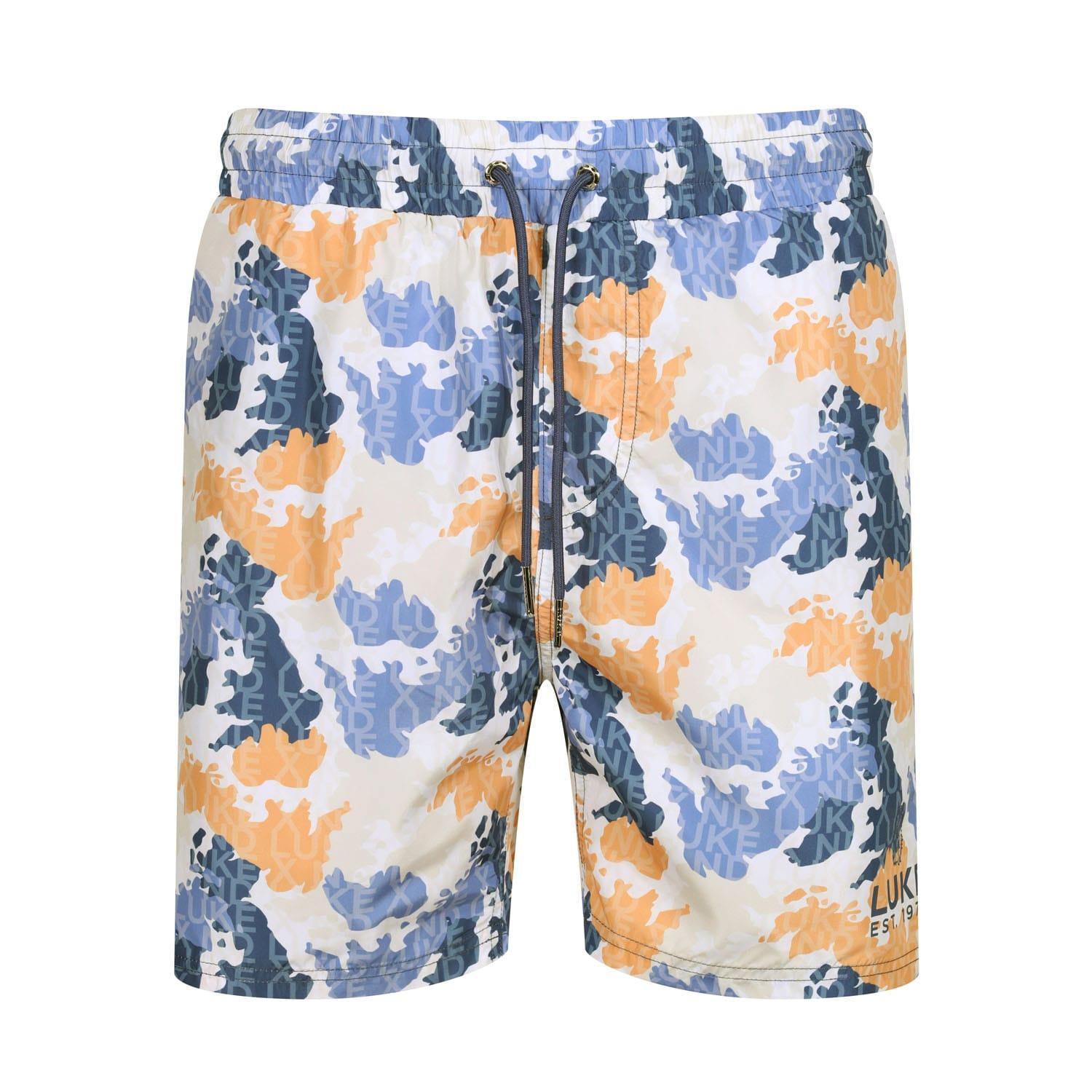 Luke 1977 - "Palma" Badeshorts für Herren (Bunt) Image