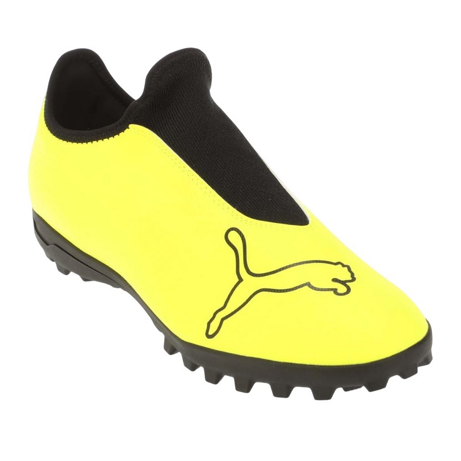 Puma - Kinder Fußball-Stiefel "Finesse", Zum Anschlüpfen (Gelb) Image