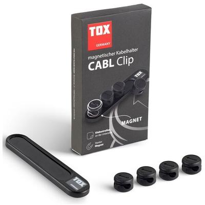 TOX 4-tlg. Kabelhalter-Set »CABL Clip« magnetisch
