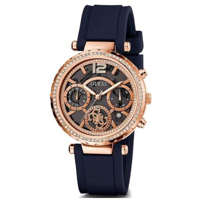Guess Uhr Rosegold Kristall Akzente Image