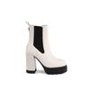 Chelsea Boots mit Blockabsatz